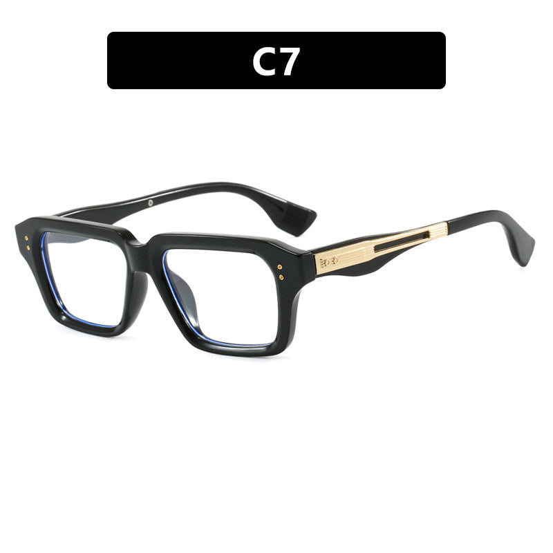 Damen stilvolle quadratische Sonnenbrille mit luxuriösem Schildkrötenmuster und strapazierfähigem Rahmen Karnz