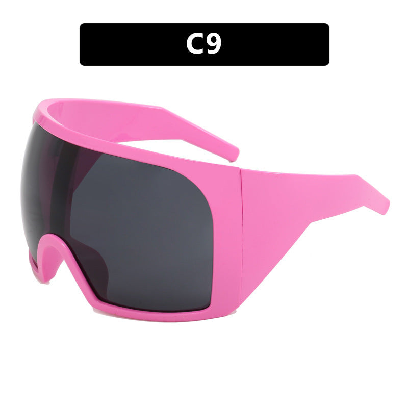 Damen Sportliche Sonnenbrille mit aerodynamischem Design Karnz