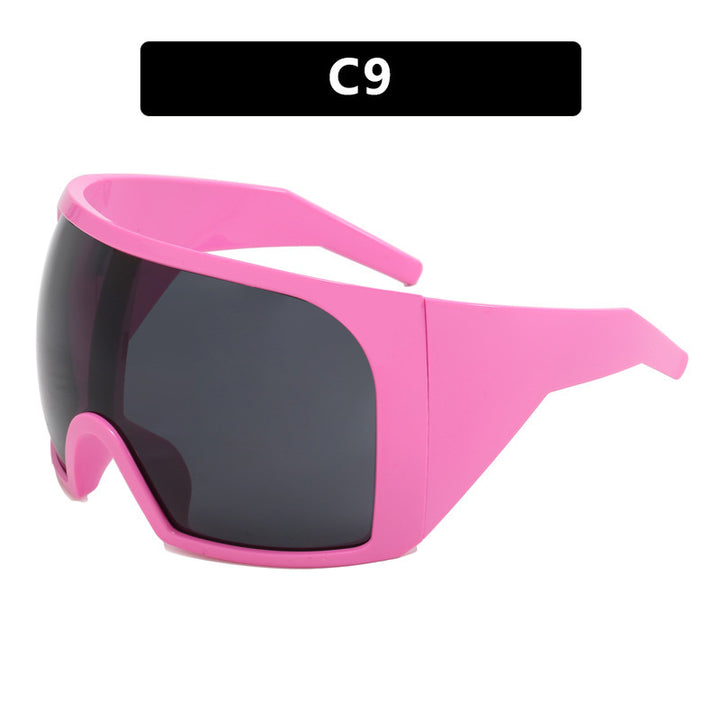 Damen Sportliche Sonnenbrille mit aerodynamischem Design Karnz