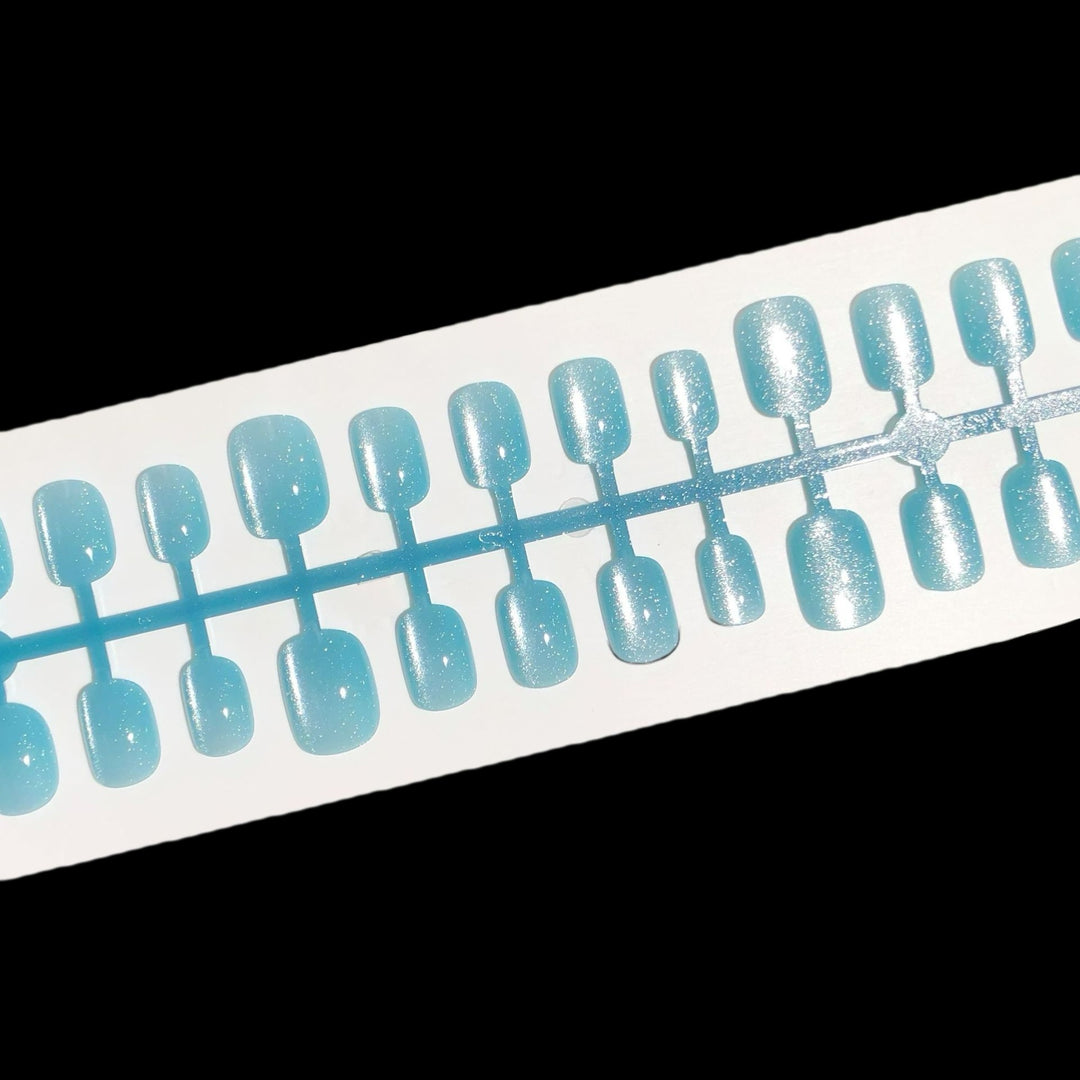 Premium Glänzendes Press-On Nagel Set