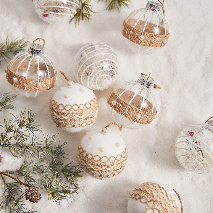 Dekorative Weihnachtsbaumkugeln Karnz