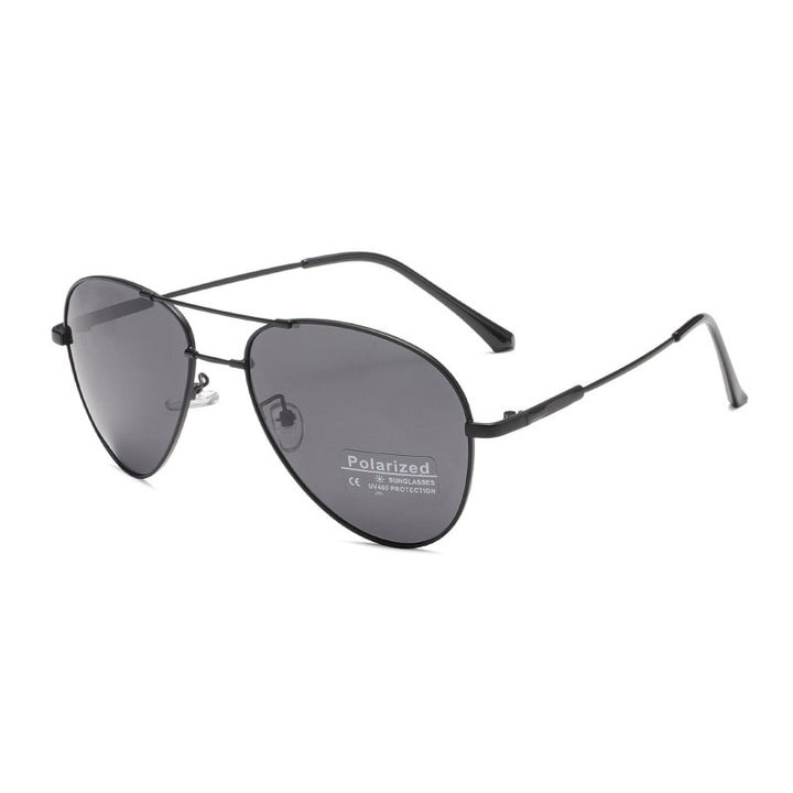 Herren Polarisierte Flugzeug-Sonnenbrille mit ultraleichtem Rahmen und UV-Schutz Karnz