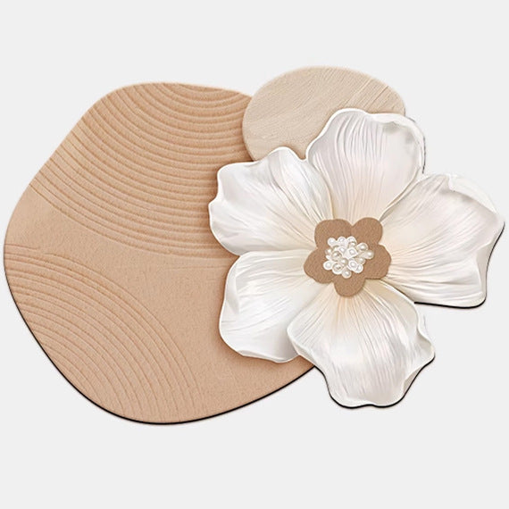 Dekorative florale Teppichmatte