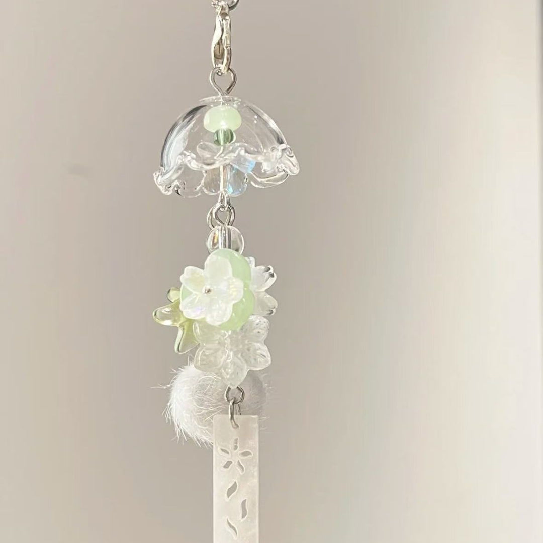 Inspirierender Blumenanhänger Charm Karnz