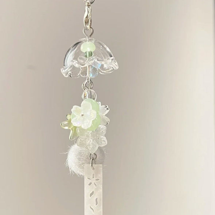 Inspirierender Blumenanhänger Charm Karnz