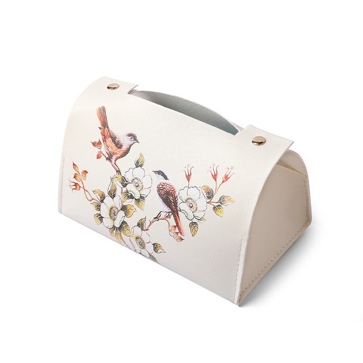 Künstlerische Florale Taschentuchbox Abdeckung Karnz