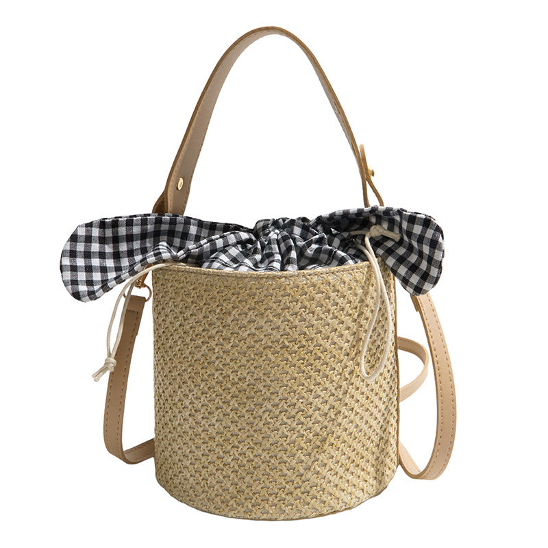 WoWoven Strand Eimer Tasche Karnz