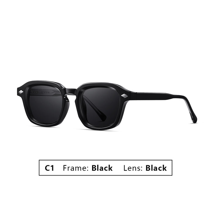 Damen modische Sonnenbrille mit innovativem Rahmen und polarisierenden Gläsern Karnz