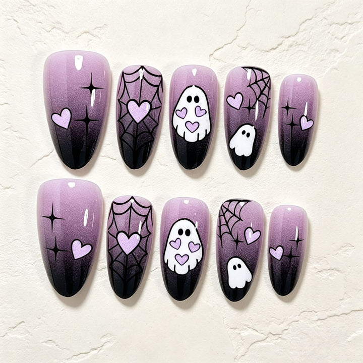 Halloween-Themen Nagelkunst-Wraps Karnz