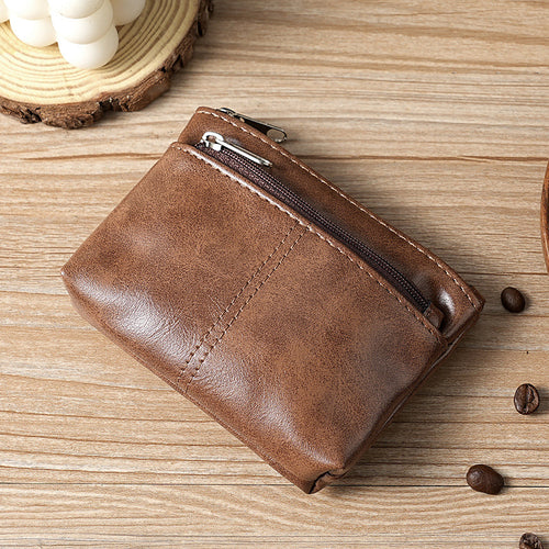 Kompakte Reißverschluss-Münztasche