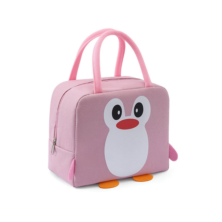 Pinguin-Themen Isolierte Lunch Tasche