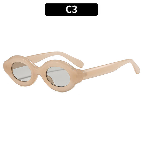 Avant-Garde Runde Rahmen Sonnenbrille 1787664461