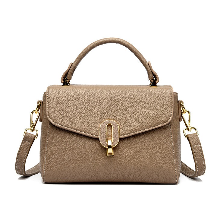 Elegante Strukturierte Top-Handle Handtasche Karnz