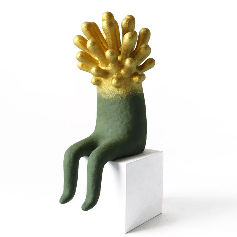 Künstlerische Kreatur Figurine
