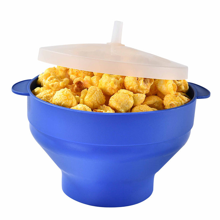 Silikon Popcornbehälter mit Deckel Karnz