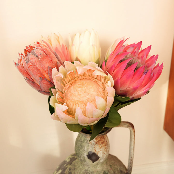 Künstliche Protea Blume Karnz