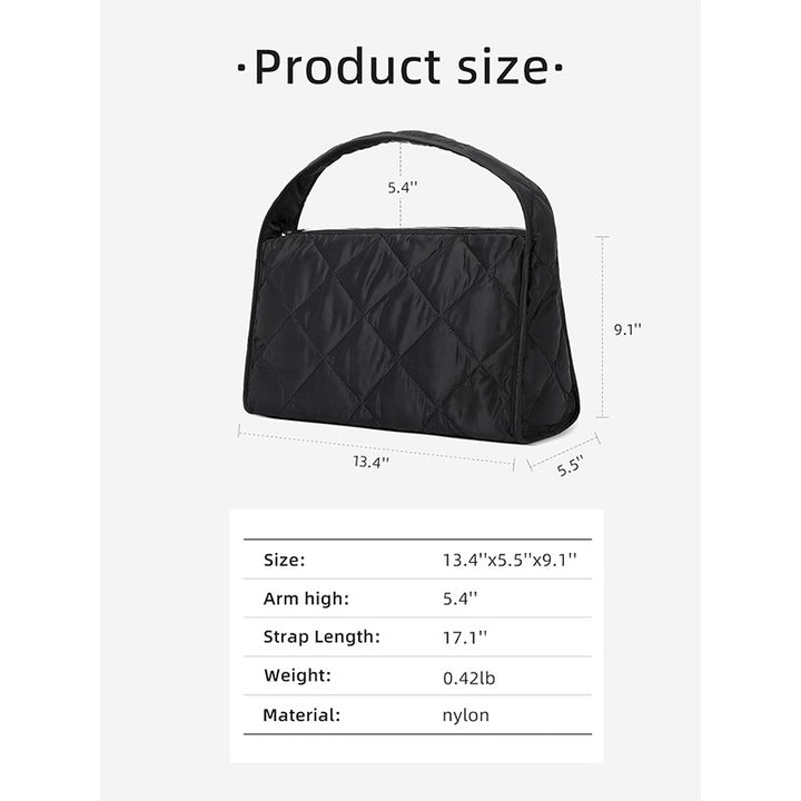 Stylische und Gepolsterte Schultertasche Karnz