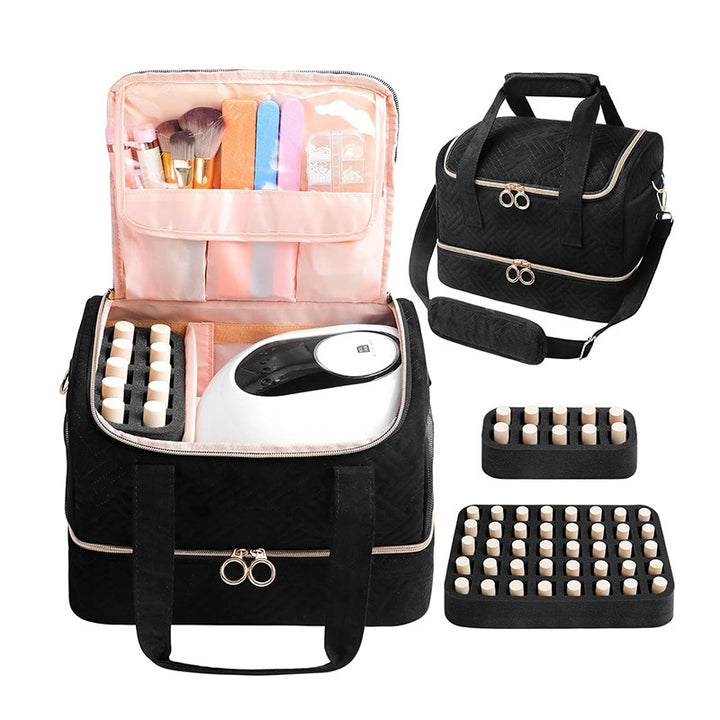 Kosmetik-Organizer Tasche mit Abnehmbaren Fächern Karnz