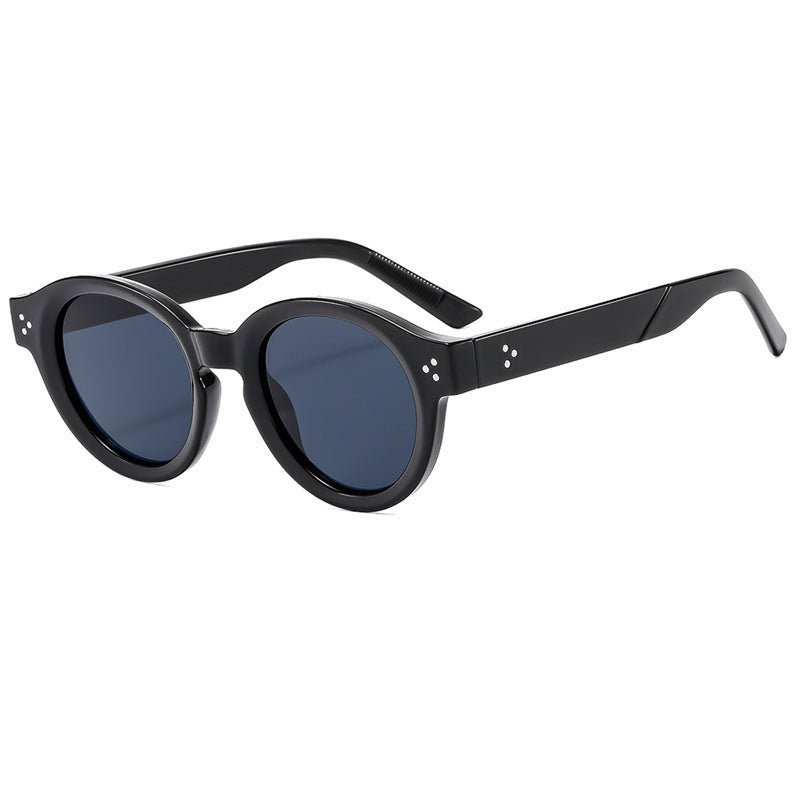 Damen modische Sonnenbrille mit klarem und strukturiertem Rahmen Karnz