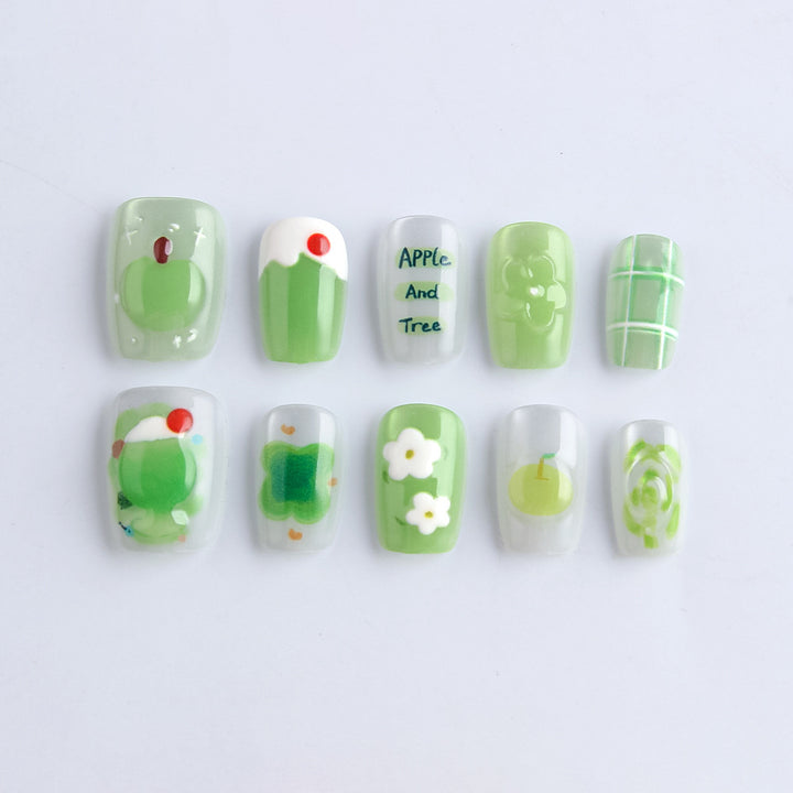 Kreative Themen Press-On Nagelkunst Karnz