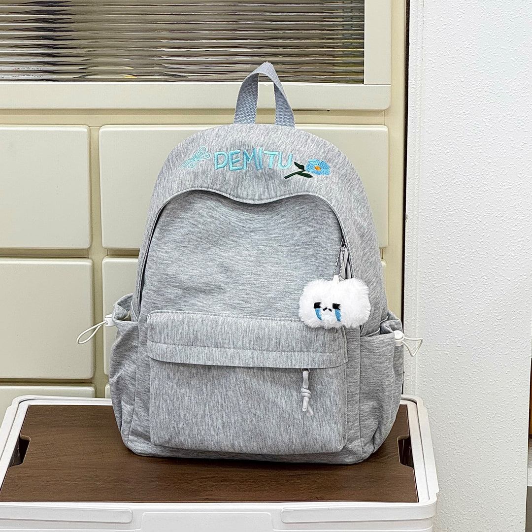 Lässiger bestickter Rucksack Karnz