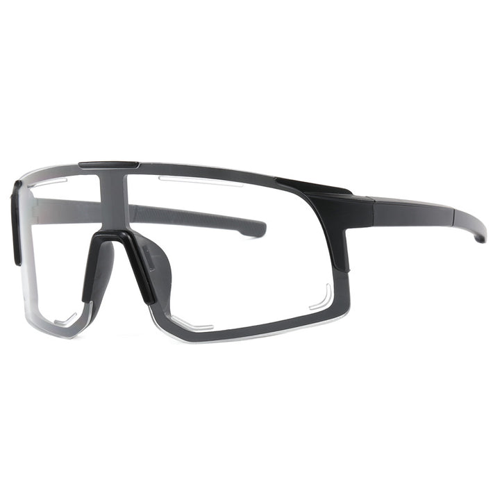 Damen Sportliche Sonnenbrille mit breitem Sichtfeld Karnz