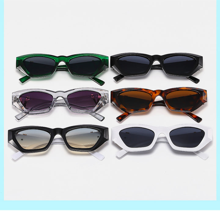 Damen Cat-Eye Sonnenbrille mit luxuriösen Details Karnz