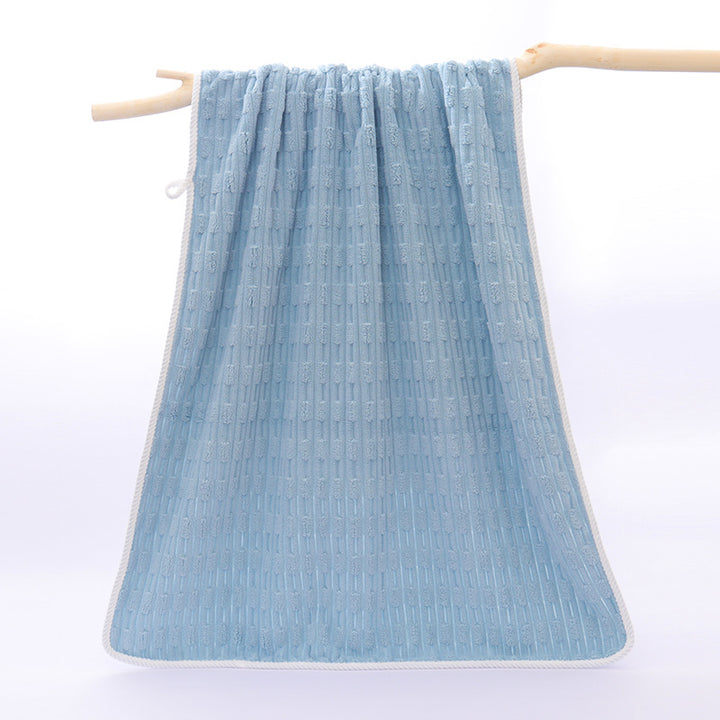 Damen Elegantes Frottee Handtuch mit modernen Mustern Karnz