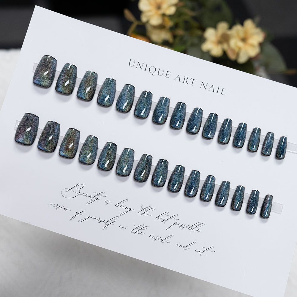 Glänzendes Acryl Press-On Nagel Set