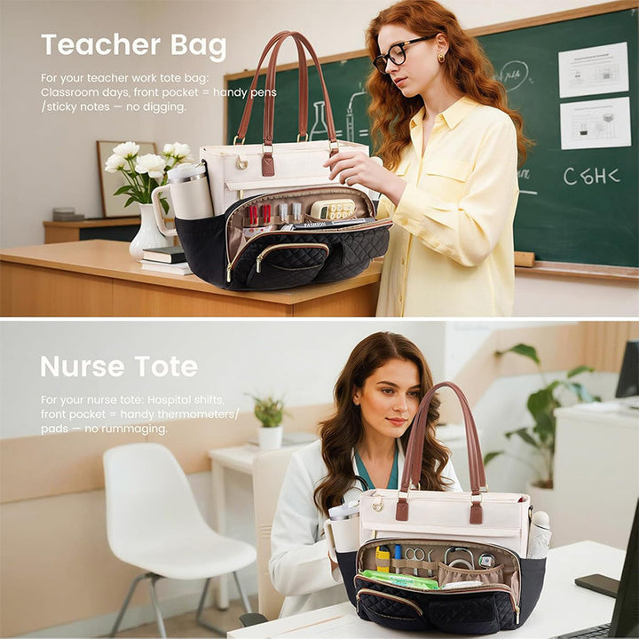 Multi-Funktionale Gesteppt Utility Tote Karnz