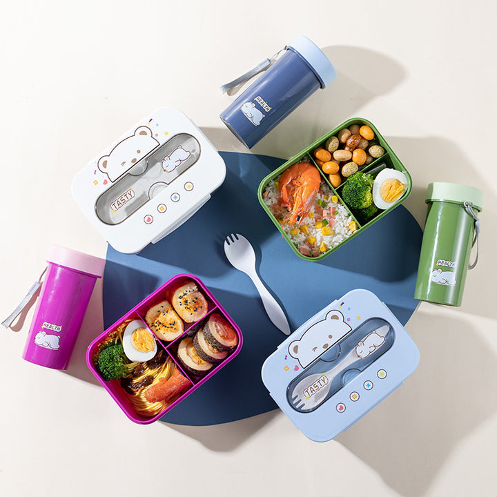 Niedliche Bären-Themen Bento-Box