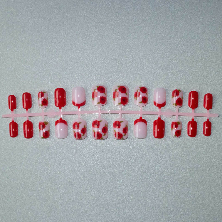 Künstlerisches Blumen Gel Nagel Kunst Set
