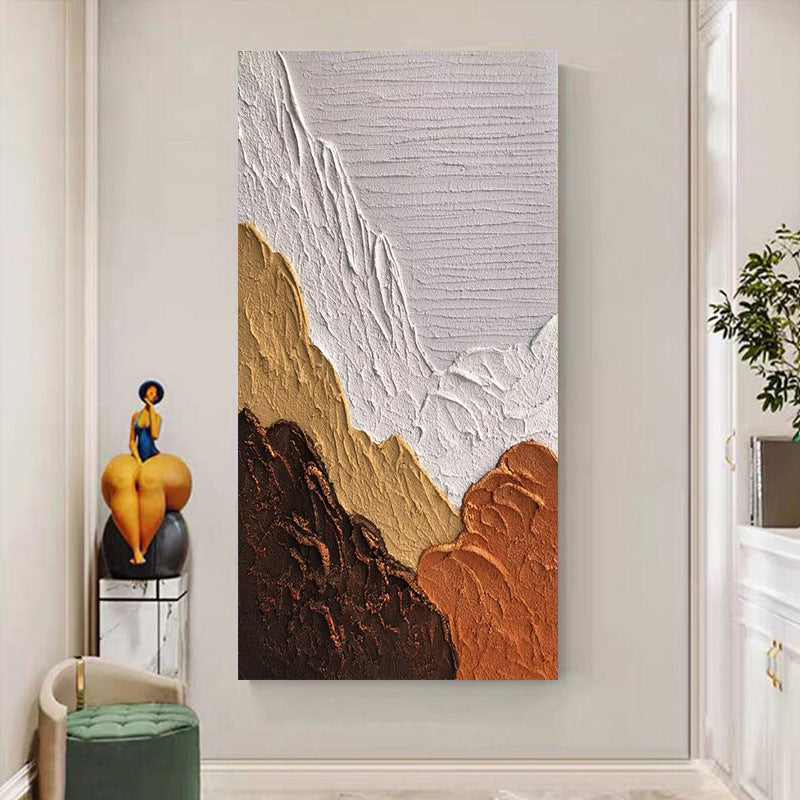 Dekorative abstrakte strukturierte Wandkunst