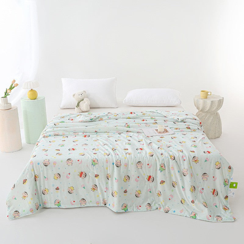 Damen Blumenmuster Tagesdecke Karnz