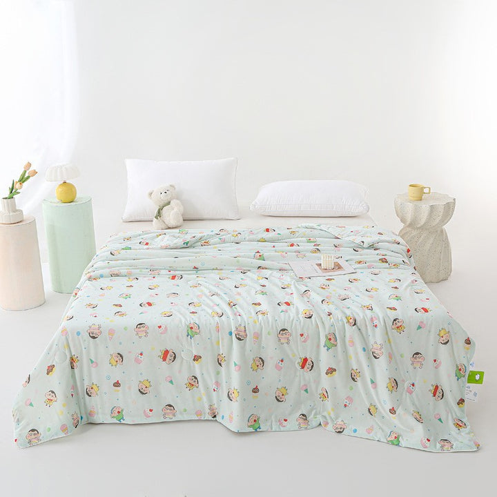 Damen Blumenmuster Tagesdecke Karnz