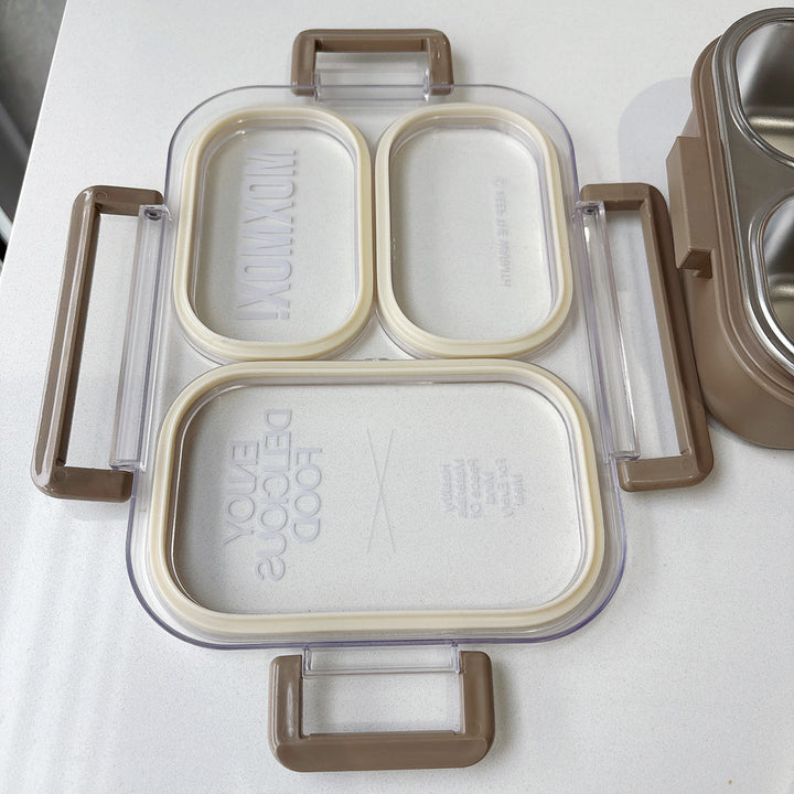 Premium Edelstahl Multi-Compartment Lebensmittel Aufbewahrungsbehälter