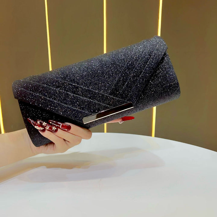Glitzernde Abend-Clutch