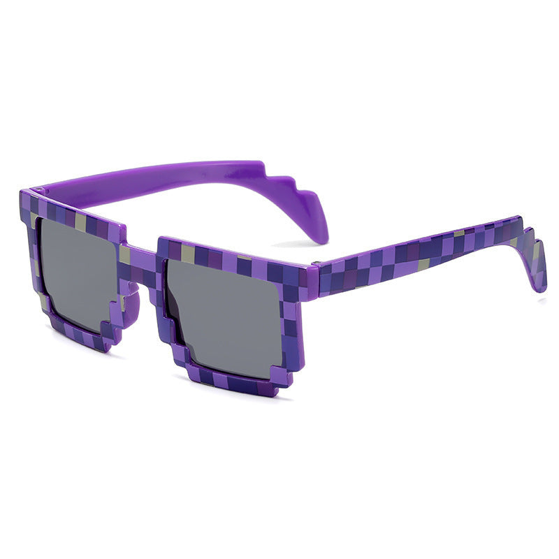 Damen kreative Pixel-Sonnenbrille Karnz