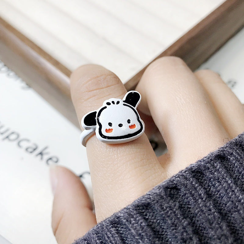 Verspielter Ring mit Fröhlichem Cartoon-Motiv Karnz