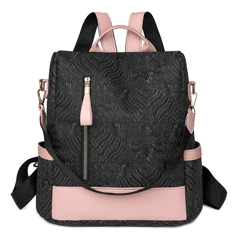 Elegante Texturierte Rucksack