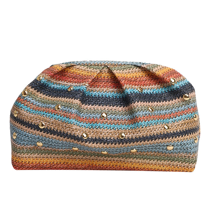 WoHandgefertigte Bohemian Häkel Tasche Karnz