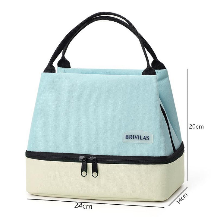 Stylische isolierte Lunch-Tasche Karnz