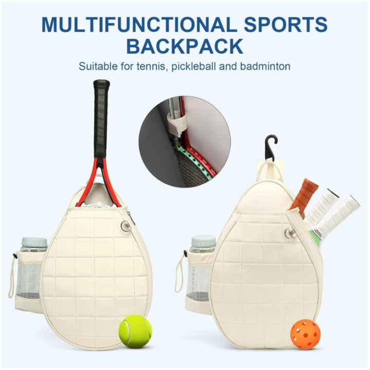 Sportliche Tennisracket-Rucksack Karnz