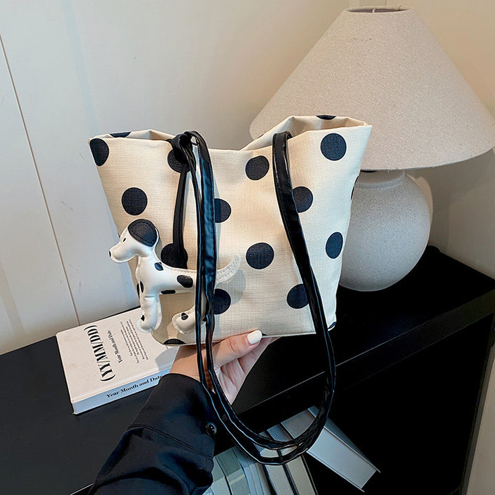 WoPolka Dot Mode Einkaufstasche Karnz