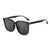 Damen schicke modische Sonnenbrille im quadratischen Design Karnz