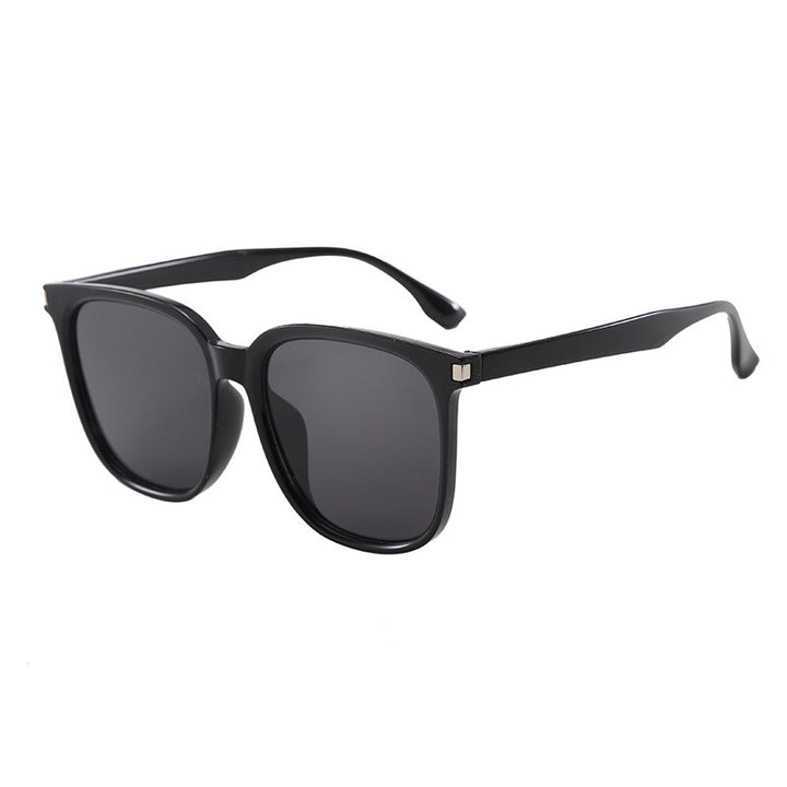 Damen schicke modische Sonnenbrille im quadratischen Design Karnz