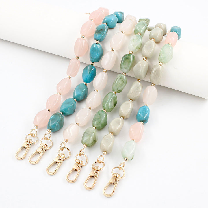 Chunky Beaded Brillen Kette Karnz
