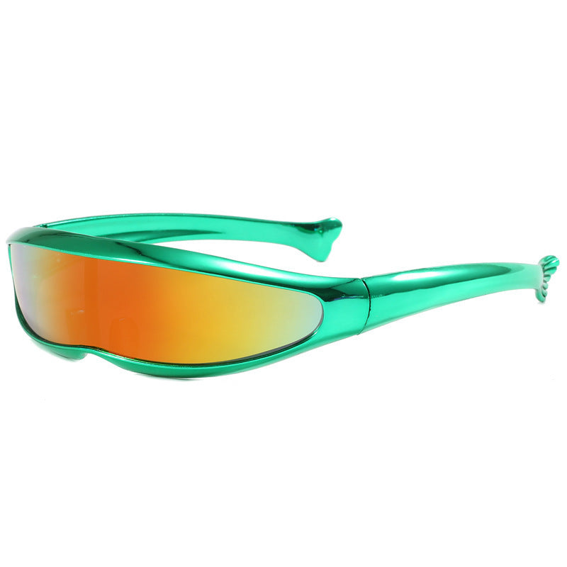 Damen Sportliche Sonnenbrille mit ergonomischem Design und verspiegelten Gläsern Karnz