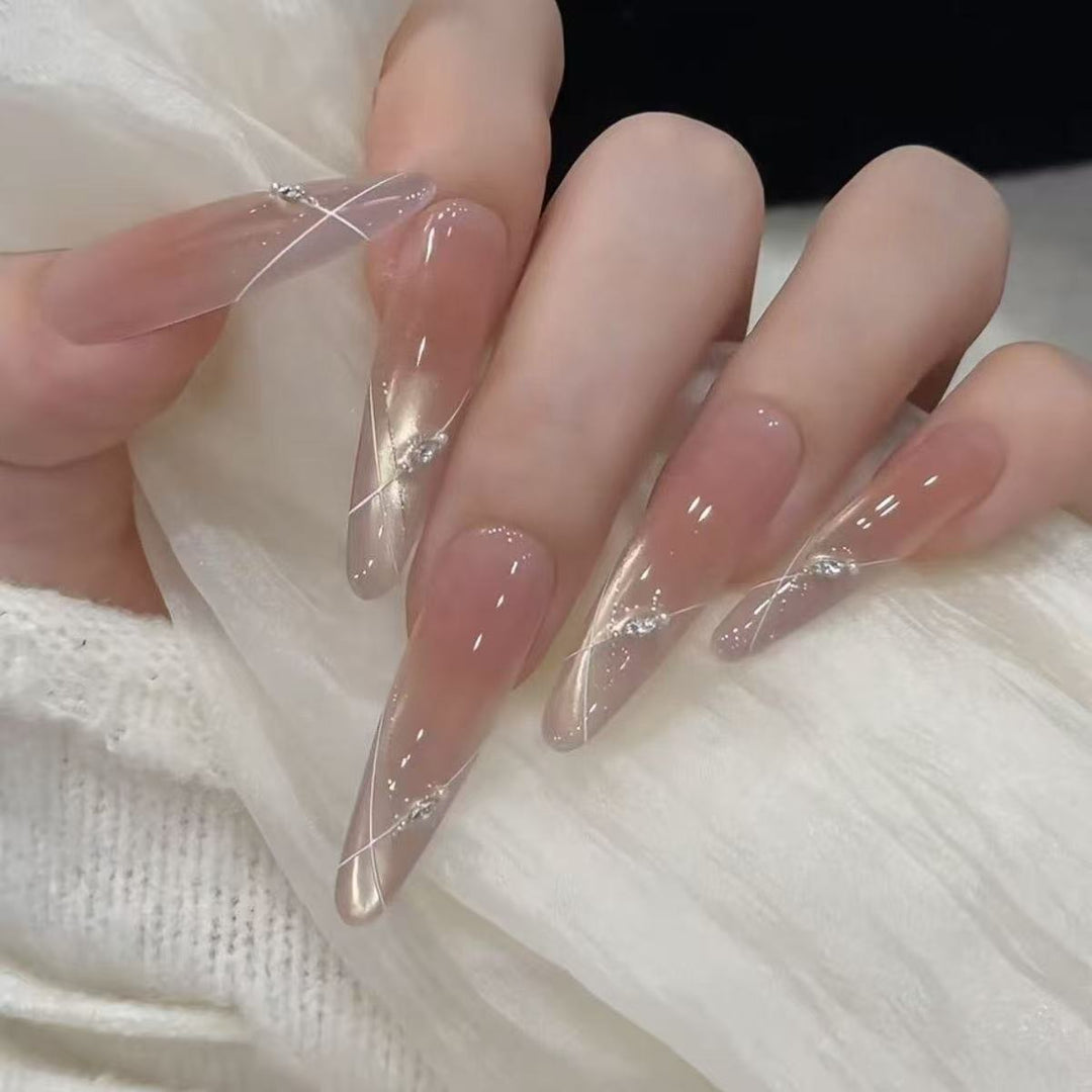 Glamorous Stiletto Press-On Nagelverlängerungen