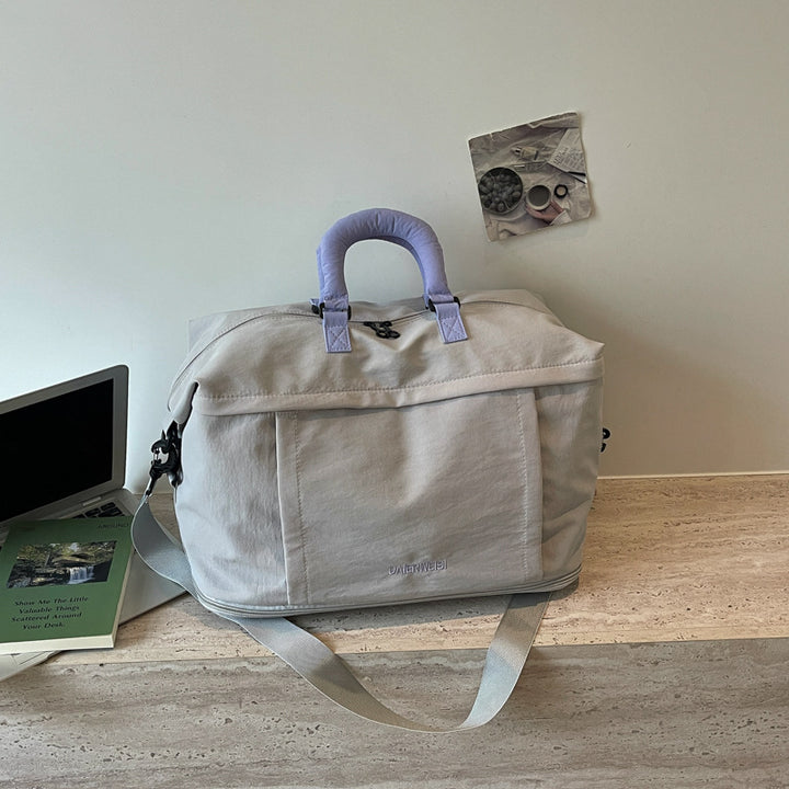 Robuste Canvas Wochenend-Duffle-Tasche Karnz